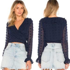 Tularosa Holly Blouse in Night Medium